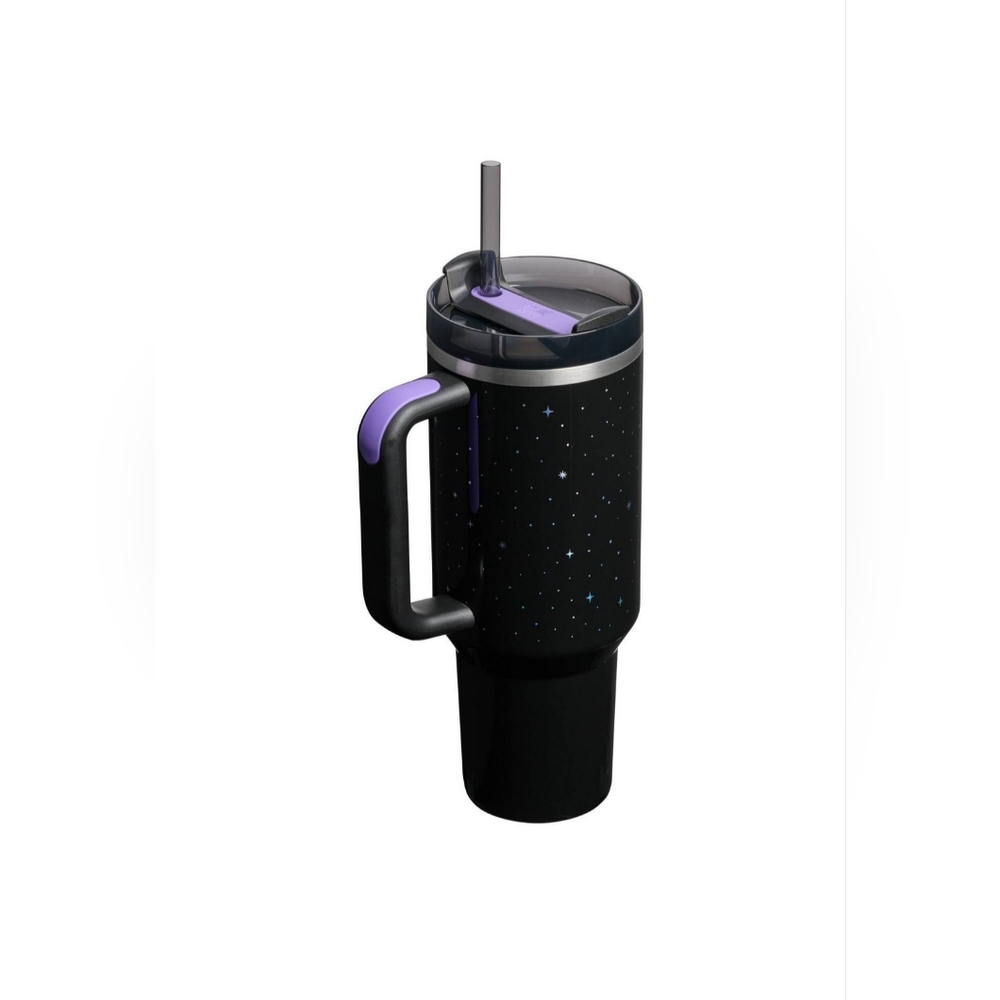 Stanley Halloween 40 0z Stainless Steel H2.0 Flowstate Quencher Tumbler BLACK - Picture 6 of 8